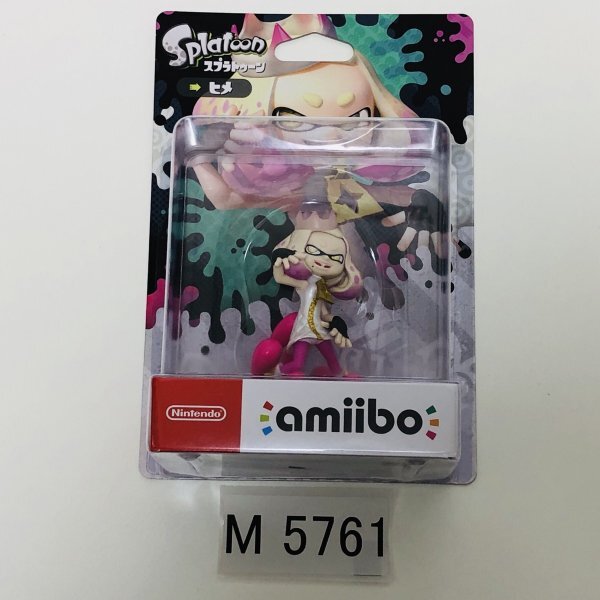 M5761 ●新品 未開封 即決●amiibo ヒメ (アミーボ スプラトゥーン) ●Splatoon / Pearlの画像1