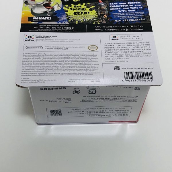 M5779 ●新品 未開封 即決●amiibo コジャケ (アミーボ スプラトゥーン) ●Splatoon / Smallfry_画像8