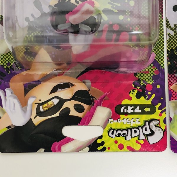 M5783 ●新品 未開封 即決●amiibo アオリ ホタル / シオカラーズ セット(アミーボ スプラトゥーン●Splatoon / Callie & Marie 2-Pack_画像4