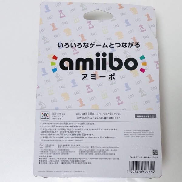 M6012 ●新品 ※台紙にやぶれ 未開封 即決●amiibo プリン (アミーボ 大乱闘スマッシュブラザーズ●_画像8