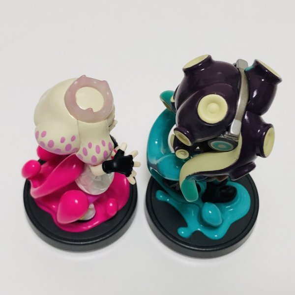 M6018 ●中古 美品 即決●amiibo テンタクルズ セット / ヒメ イイダ (アミーボ スプラトゥーン) ●Splatoon / Pearl & Marina 2-Packの画像9