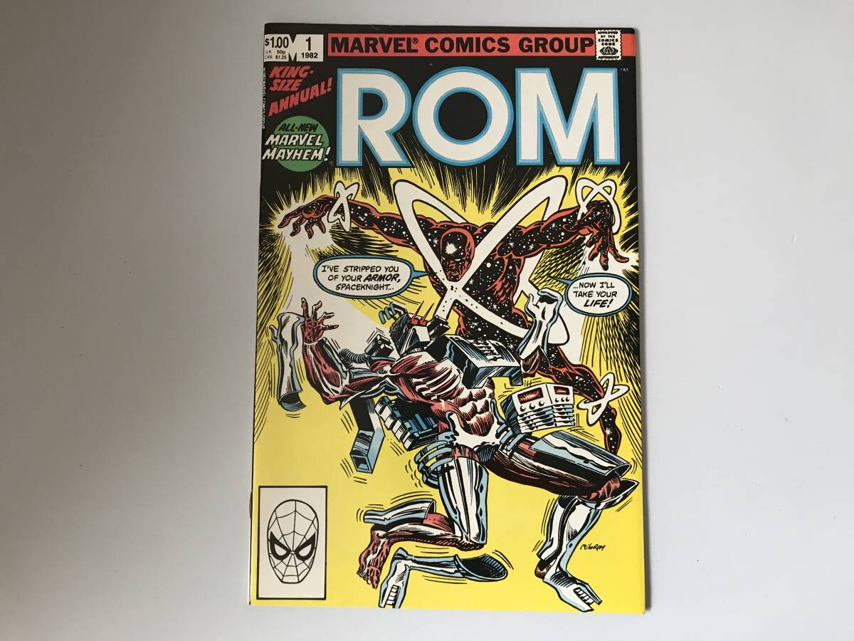 ROM ロム (マーベル コミックス) KING-SIZE ANNUAL Marvel Comics 1982年 英語版 #1 綺麗の画像1