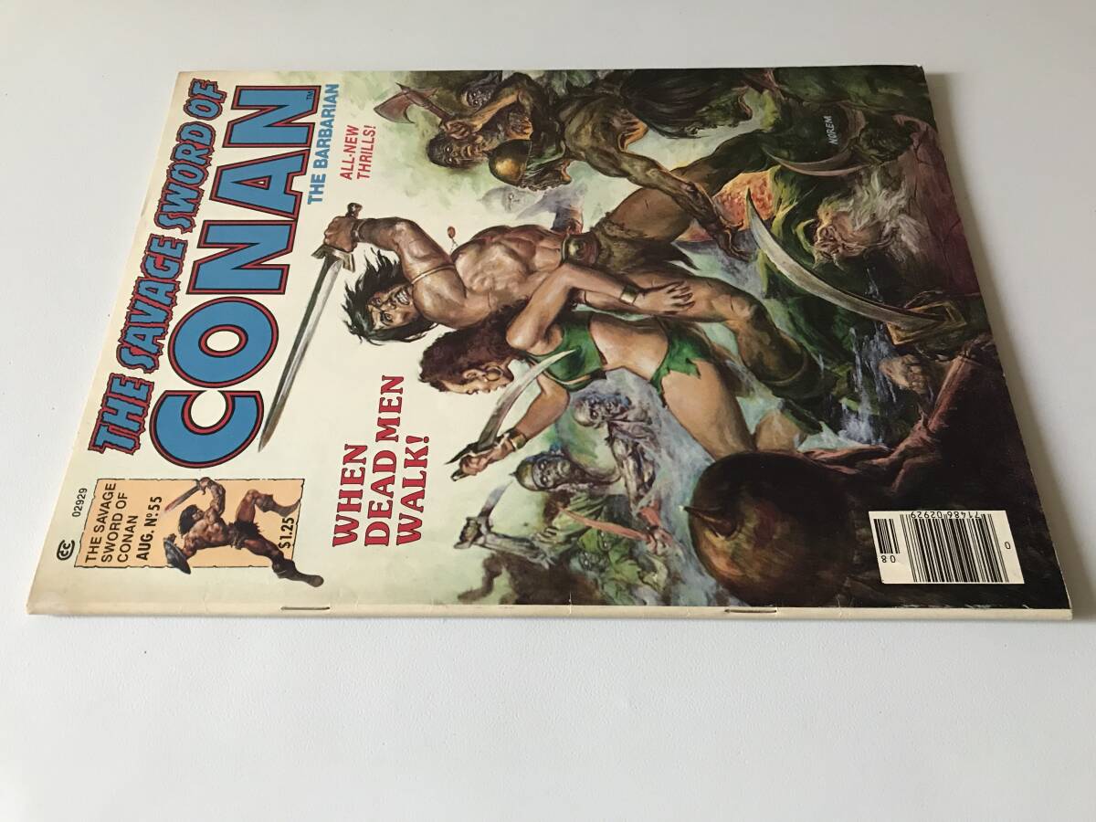 The Savage Sword of Conan the Barbarian 【コナン】(マーベル コミックス) Marvel Comics Vol. 1 No. 55 Aug. 1980年 英語版の画像4