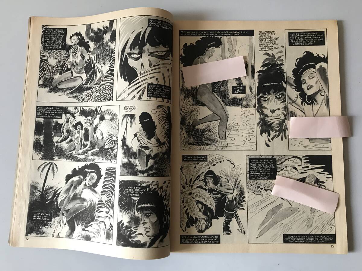 The Savage Sword of Conan the Barbarian 【コナン】(マーベル コミックス) Marvel Comics Vol. 1 No. 55 Aug. 1980年 英語版の画像5
