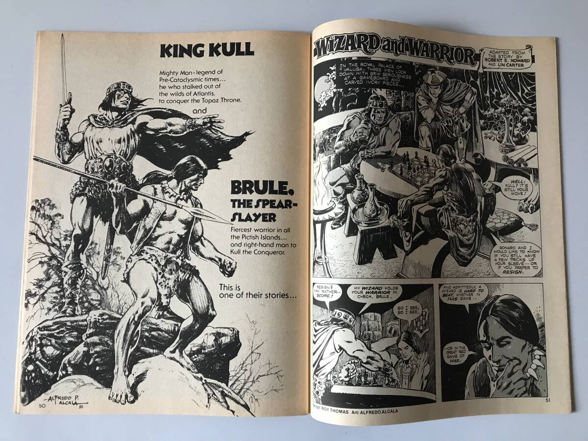 The Savage Sword of Conan the Barbarian 【コナン】(マーベル コミックス) Marvel Comics Vol. 1 No. 55 Aug. 1980年 英語版の画像10