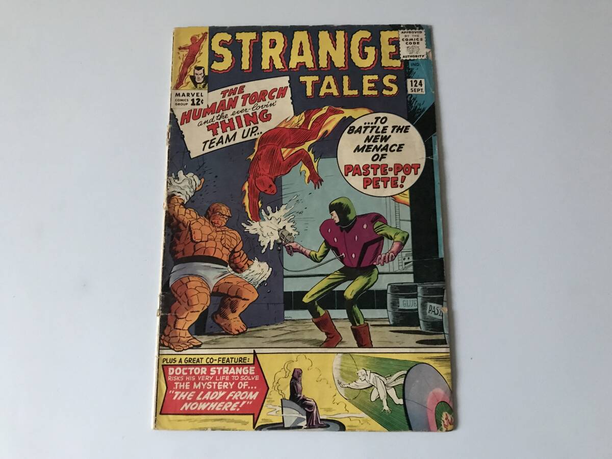 STRANGE TALES Human Torch & Thing/Dr. Strange ドクター・ストレンジ (マーベル) Marvel Comics 1964年 英語版 #124の画像1