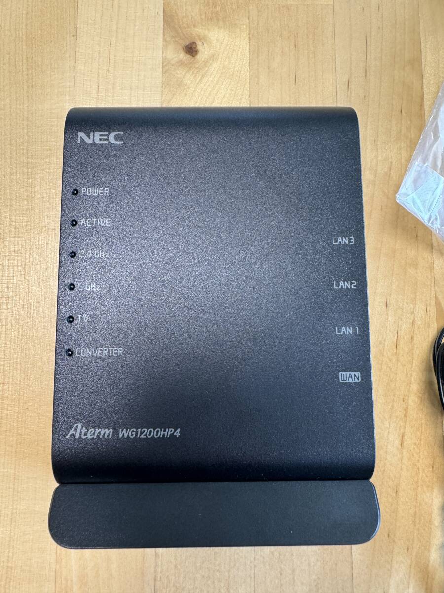 NEC Aterm WG1200HP4（QRコードありません）の画像2