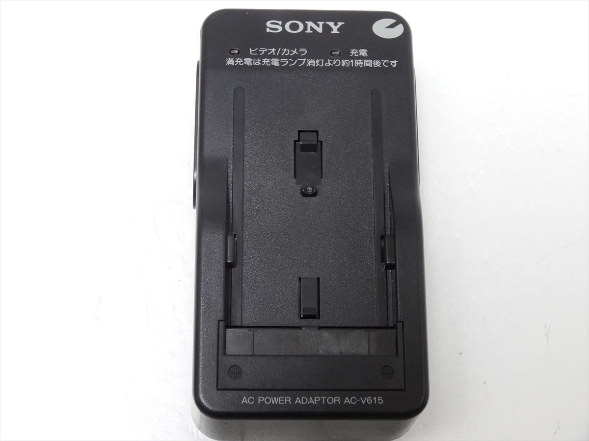 SONY AC-V615 оригинальный аккумулятор зарядное устройство Sony стоимость доставки 350 иен 24058