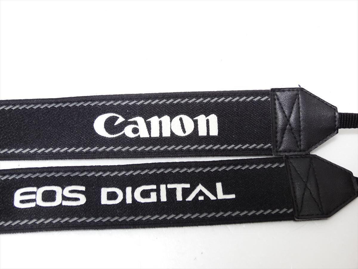 Canon 純正 ストラップ EOS DIGITAL 黒 白 グレー キヤノン 送料140円　543_画像2