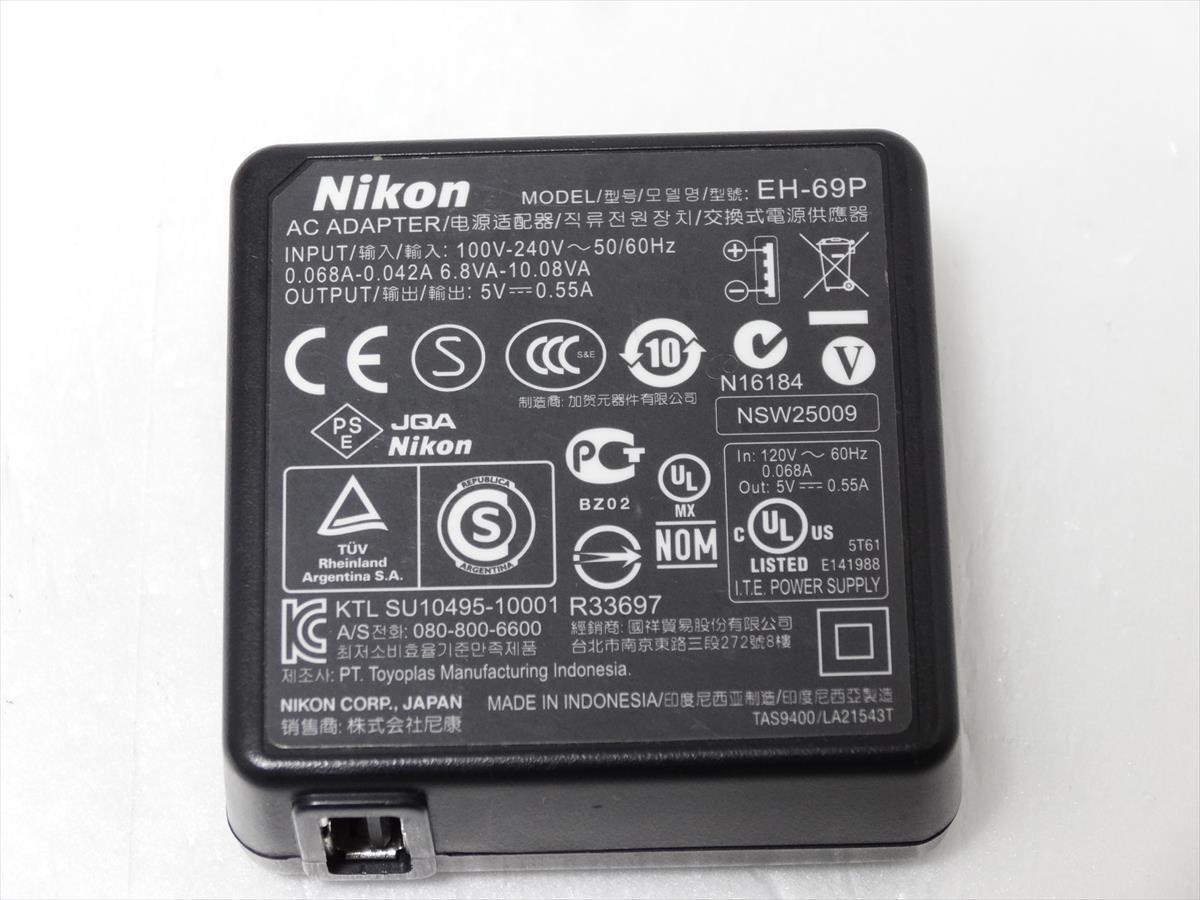 Nikon EH-69P оригинальный аккумулятор зарядное устройство Nikon стоимость доставки 140 иен 12tp11