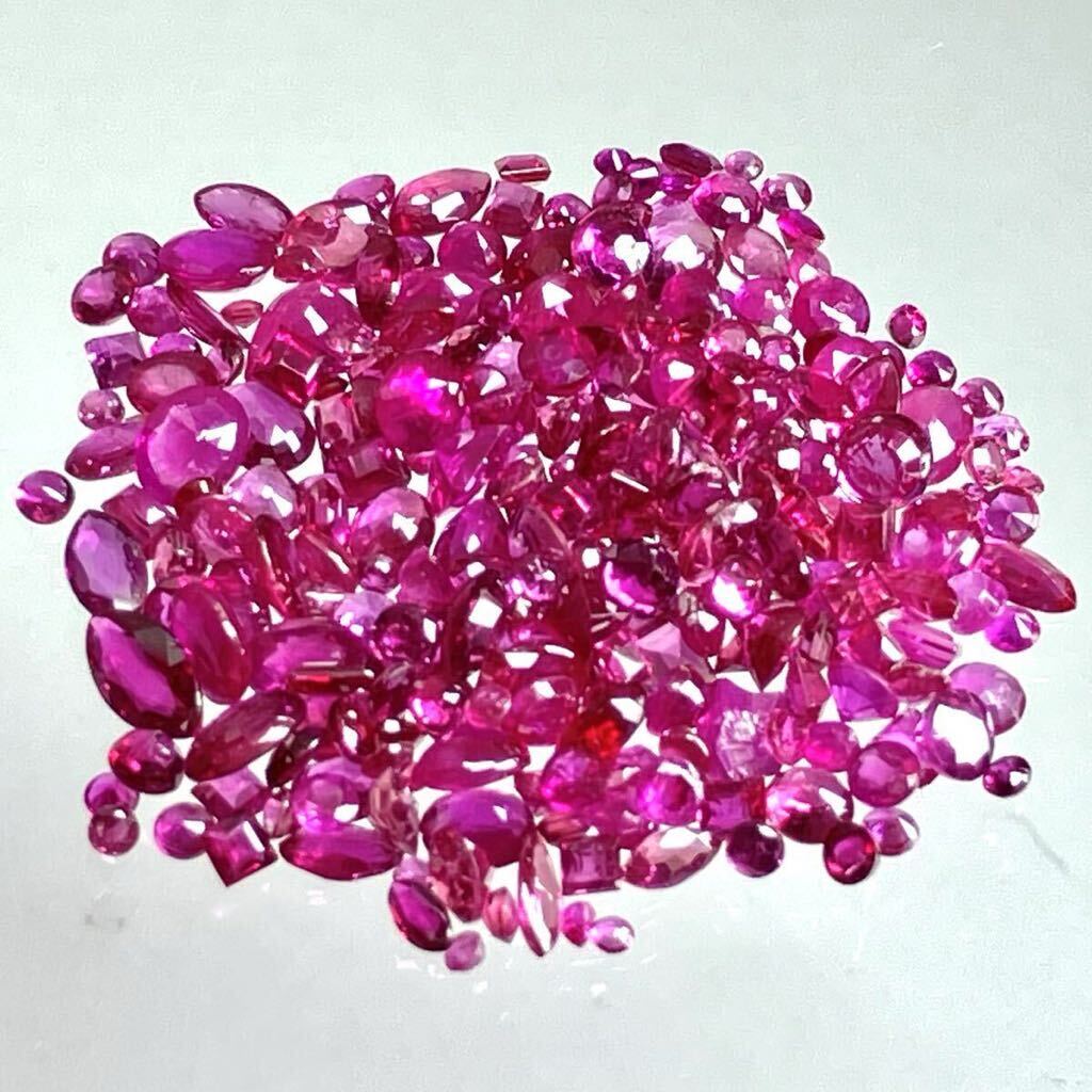 ［天然ルビーおまとめ］ A 20ct 裸石 宝石 コランダム corundum jewelry ジュエリー ruby 紅玉 DD5 ②の画像3