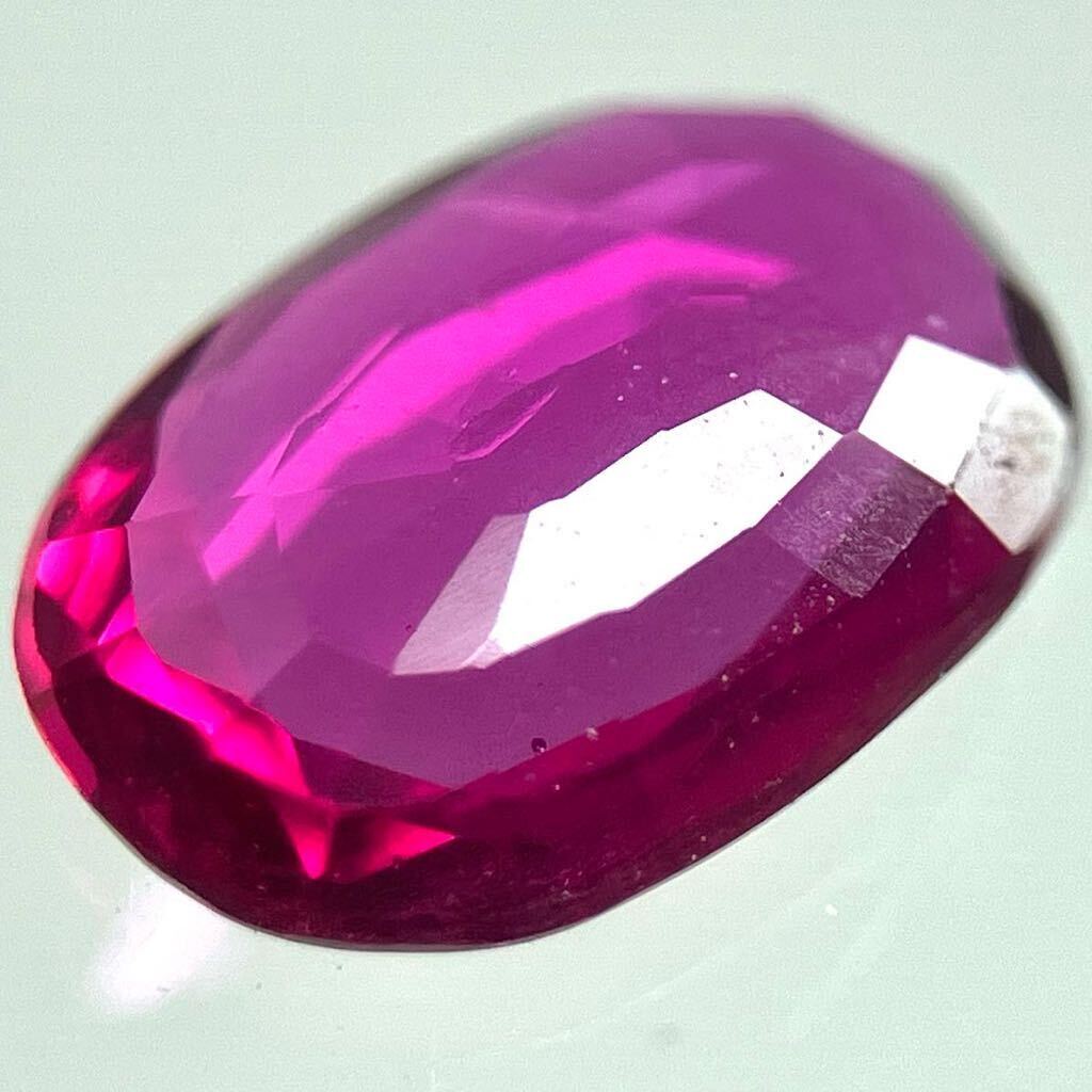 ［天然ルビー0.599ct］A 約6.5×4.6mmソーティング付 ルース 裸石 宝石 ジュエリー コランダム corundum ruby の画像2