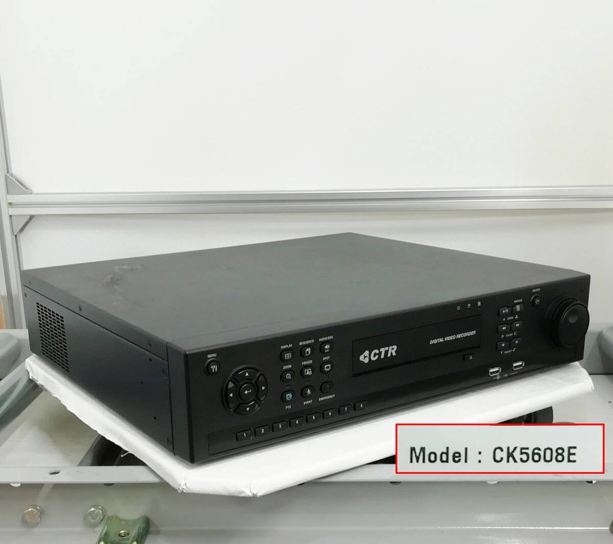 CTR 8CH EX-SDI ハイブリッド レコーダー CK5608E HDD容量:3TB 防犯レコーダー エヌイーシステム 即日発送 一週間返品保証【H24040505】の画像1