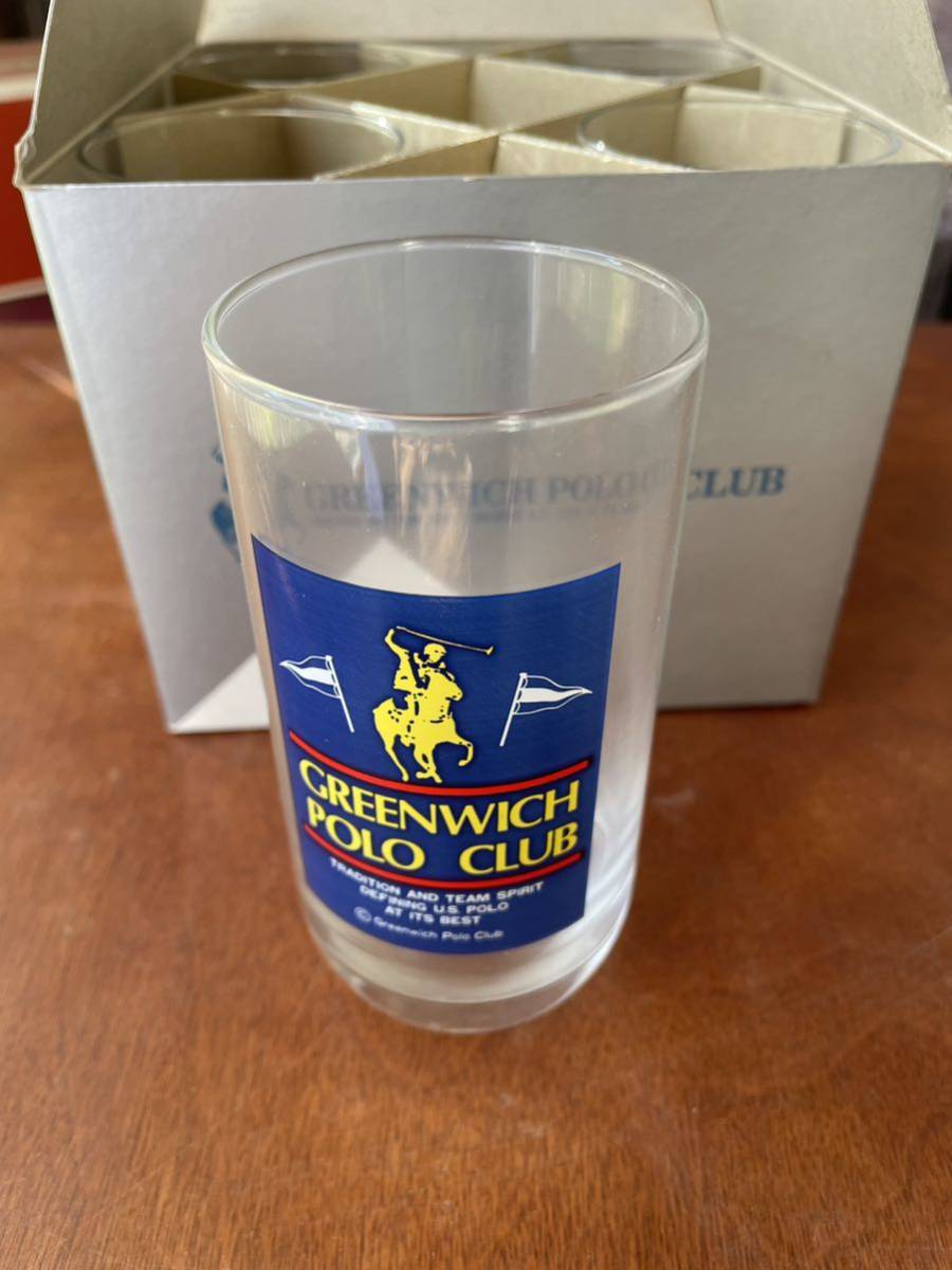Greenwich polo club グラスコップ　x5点 ポロクラブ_画像1