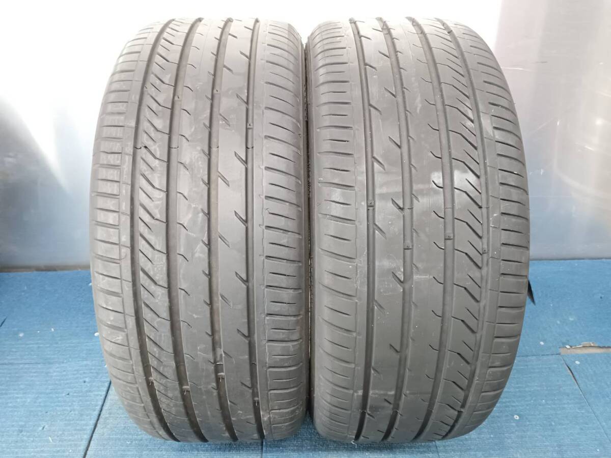 ★7-7.5分山★21年製★ DAVANTI DX640 245/40R18　アウディ A4純正ホイール 18×8J +40 5H-112 4本セット　E700_画像9