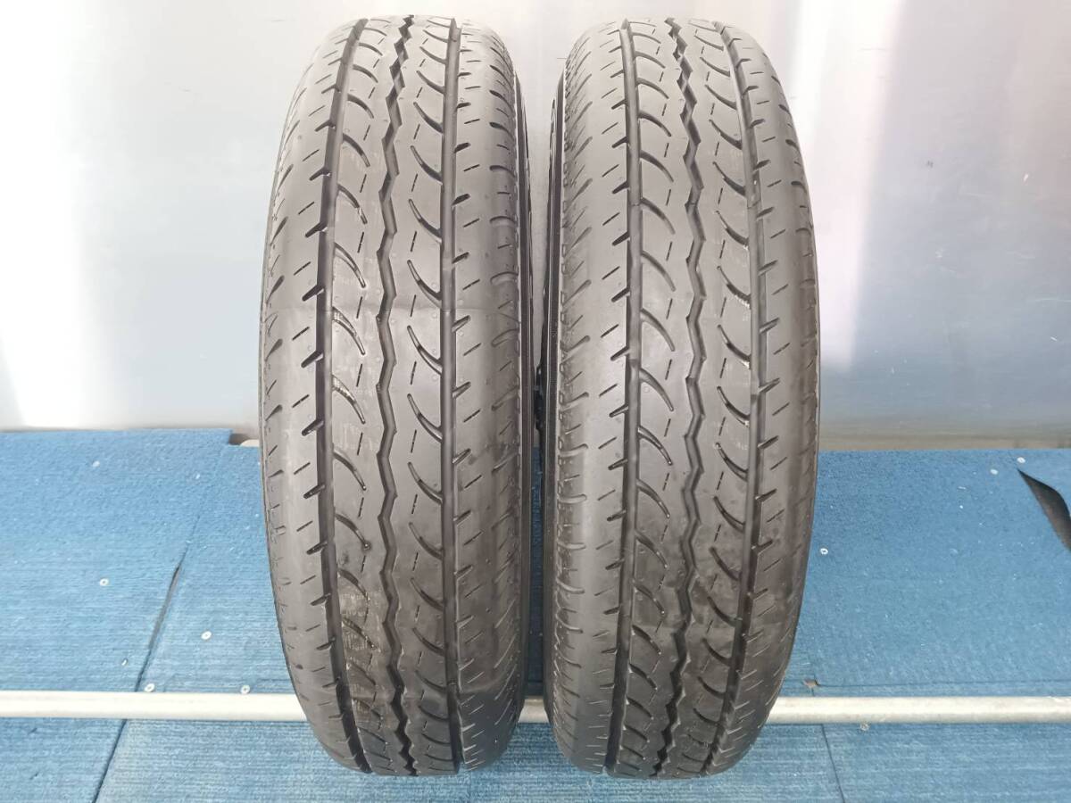 ★イボ付★22年製★ ヨコハマJOB 145/80R12 80/78N LT ★新品★DOALL 12×4J +42 4H-100 4本セット 軽トラ・軽バン等★1円スタート★E740の画像9