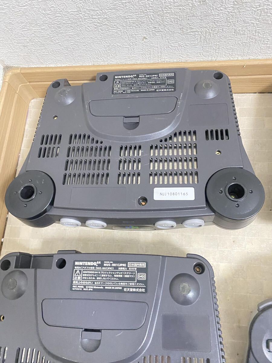 Nintendo 64 NUS-001(JPN) ゲーム機 任天堂 の画像7