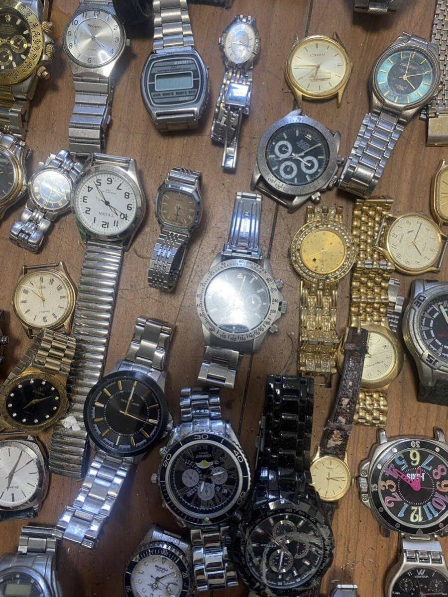 腕時計 CASIO SEIKO CITIZEN ALBA TIMEX 150台まとめて売る_画像4