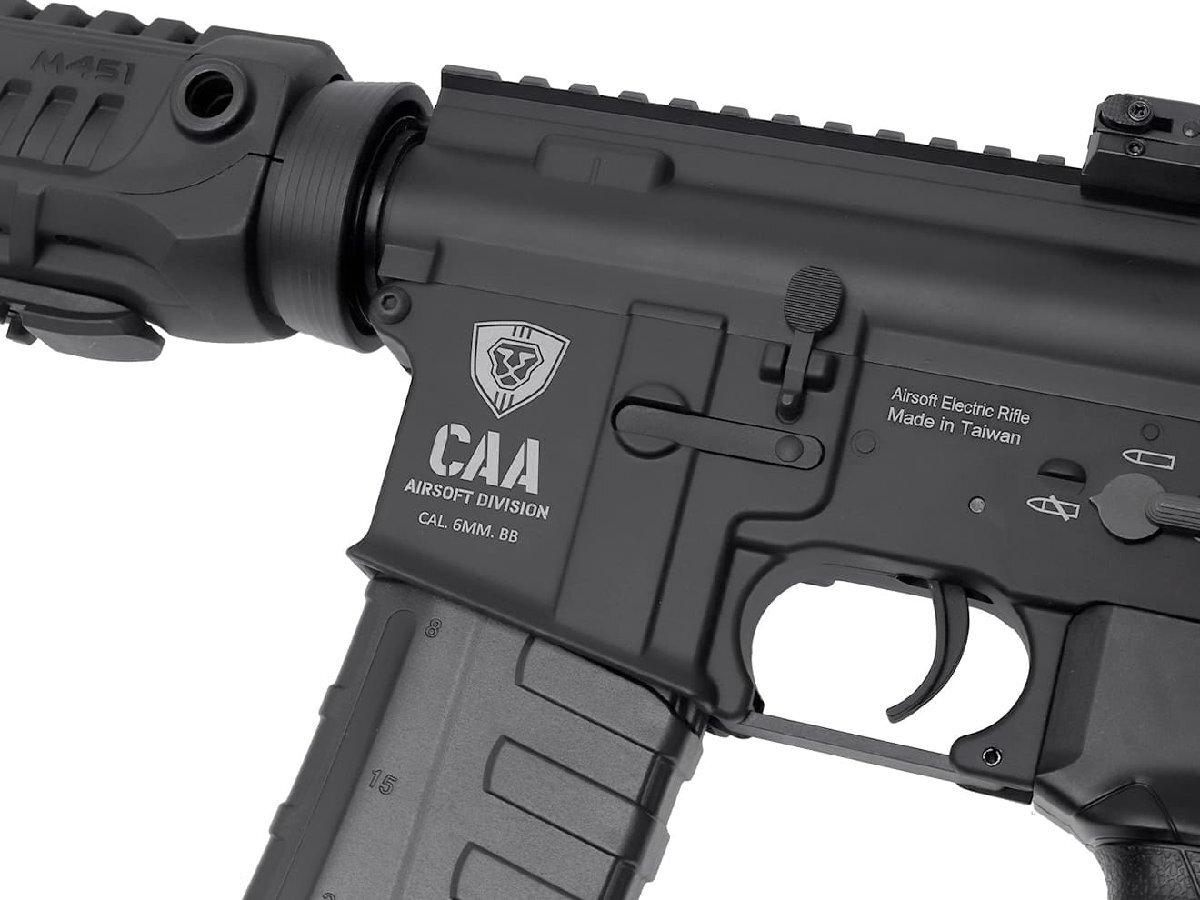 CAA-AEG-002BK　CAA AIRSOFT AEG M4S1 CQB ライフル アドバンスドライン CAD-AG-12-BK_画像4