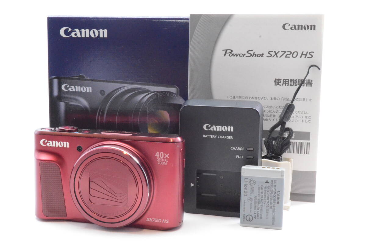 ★極上品★ Canon キャノン Powershot Sx-720HS ※元箱付き 使用感少なく綺麗