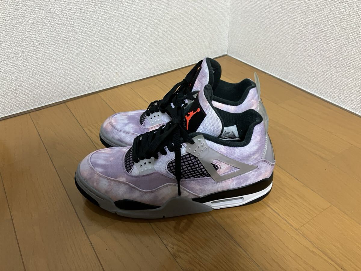 ナイキ エアジョーダン 4 レトロ アメジスト ウェーブ Nike Air Jordan 4 Retro SE Amethyst Wave US8.5 26.5センチ DH7138-506_画像1