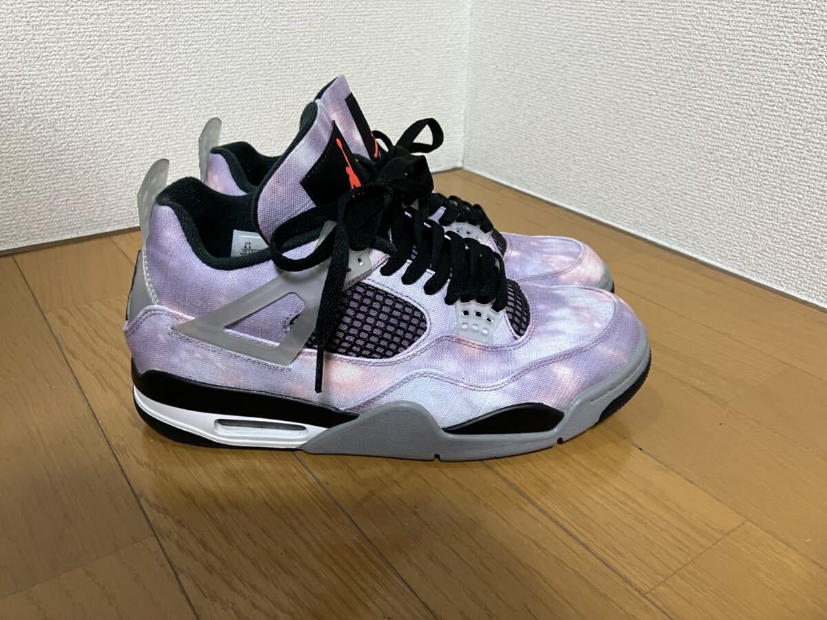 ナイキ エアジョーダン 4 レトロ アメジスト ウェーブ Nike Air Jordan 4 Retro SE Amethyst Wave US8.5 26.5センチ DH7138-506の画像5