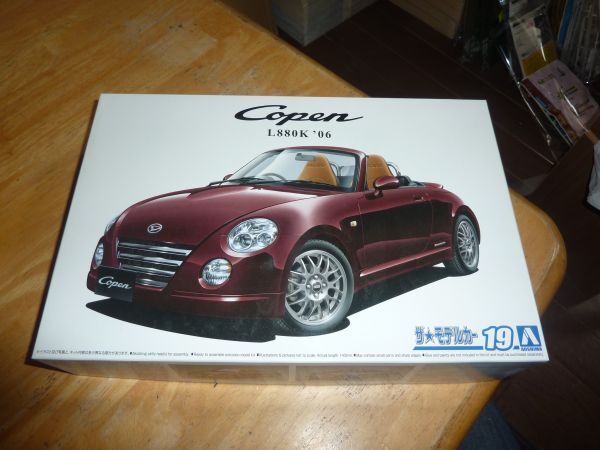 1/24 Daihatsu L880K Copen Ultimate edition *06 Aoshima Copen