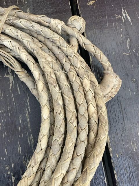  low pin g rope ] super rare article! all leather : Mexico made : throwing wheel kau Boy ba cage . gaucho Rodeo we Stan horse riding hand made 