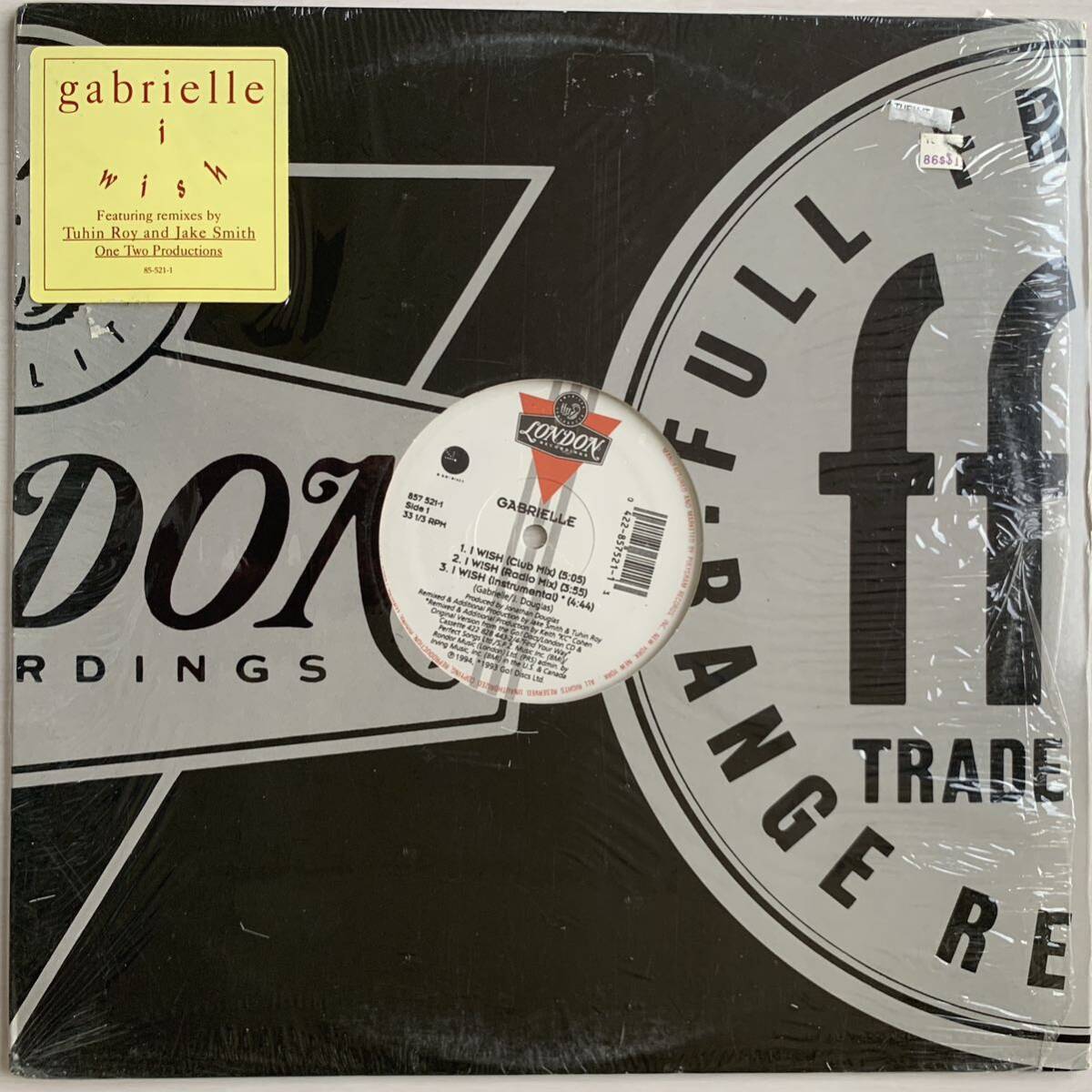 gabrielle / I WISH // 12” euro R&B ground beat newjack swing UK SOUL_画像1