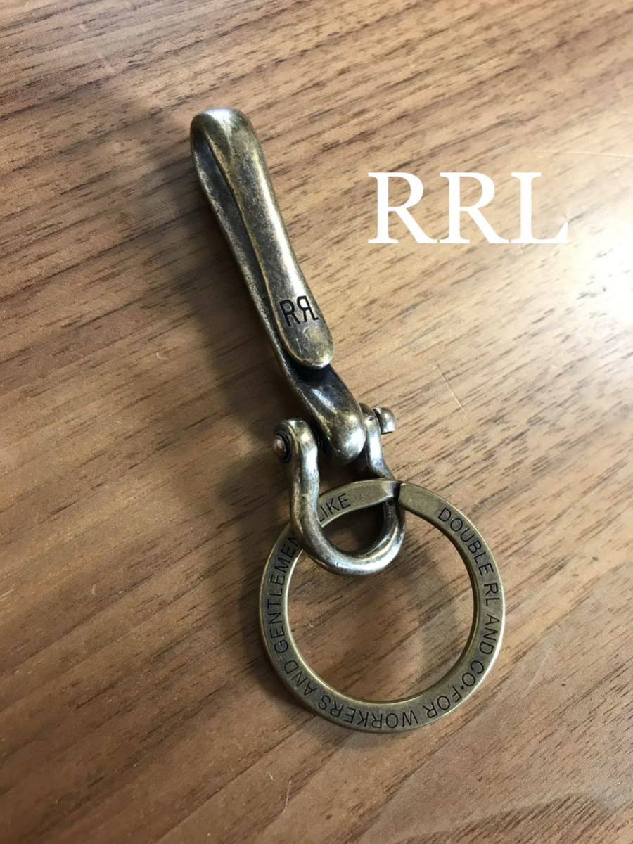 【新品】RRL ダブルアールエル キーフック キーホルダーの画像1