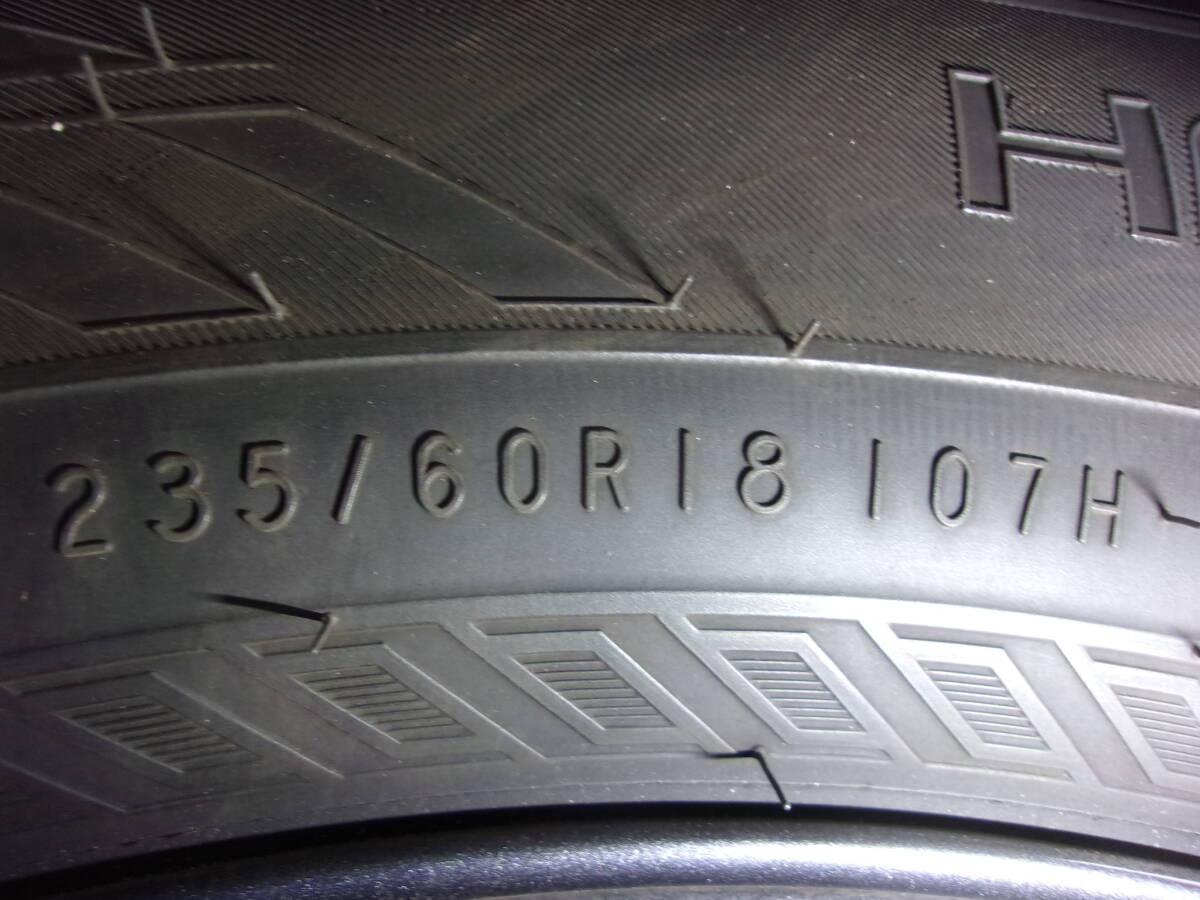 M-0412タイヤ屋235/60R18アウディアルミ付き４本（8.5J 112 5穴 +32)⑲    本州送料込みの画像3