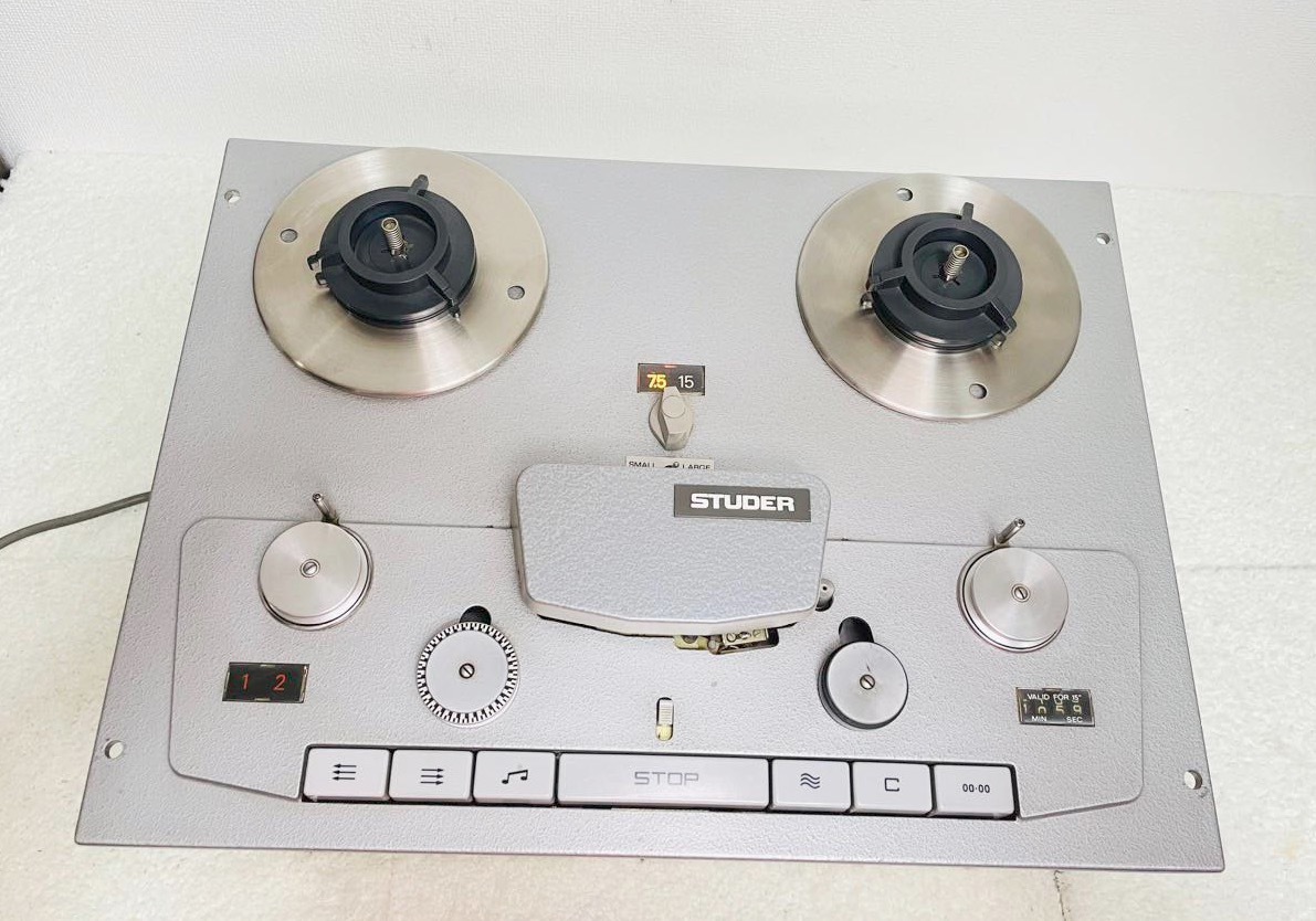 Studer B62 スチューダー  B62 オープンリールデッキ。動作良好き。【希少】の画像10