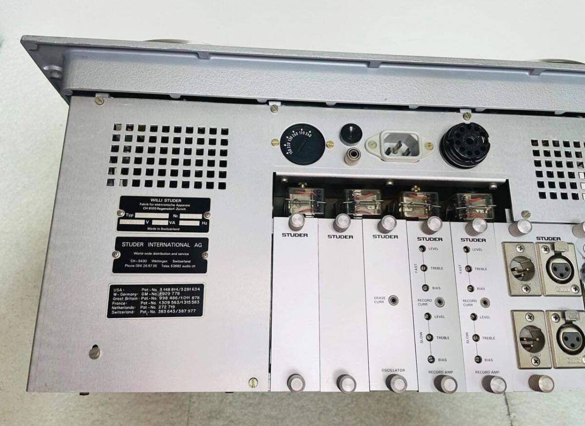 Studer B62 スチューダー B62 オープンリールデッキ。動作良好き。【希少】(オープンリールデッキ)|売買されたオークション情報、Yahoo!オークション(旧ヤフオク!) の商品情報をアーカイブ公開 - オークファン(aucfan.com)