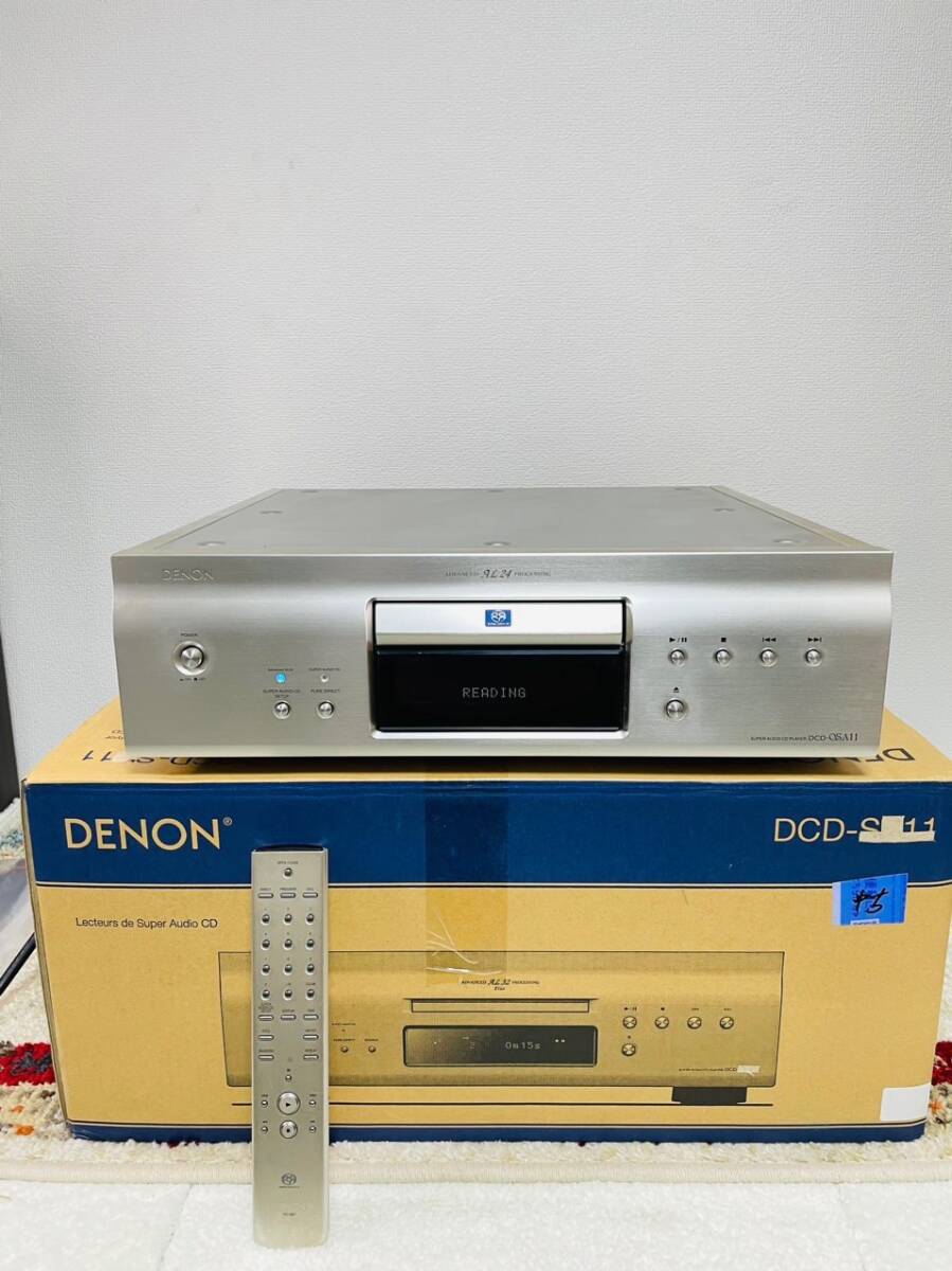 DENON デノン DCD-SA11 CD/SACD プレーヤー リモコン付き 。