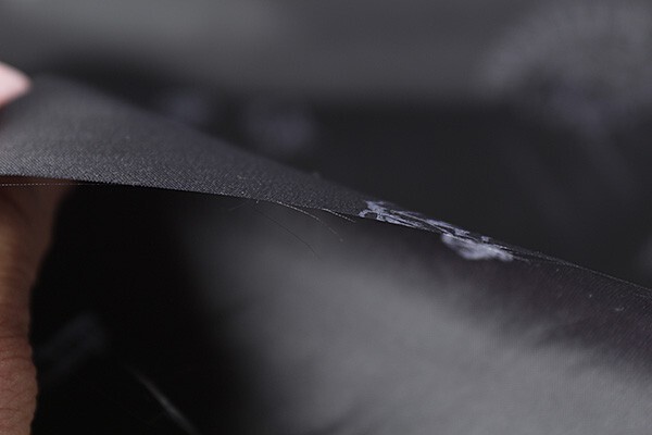 ♪ポリエステルタフタペインティングプリント 黒 巾：145cm♪特価5m[5435]30の画像5