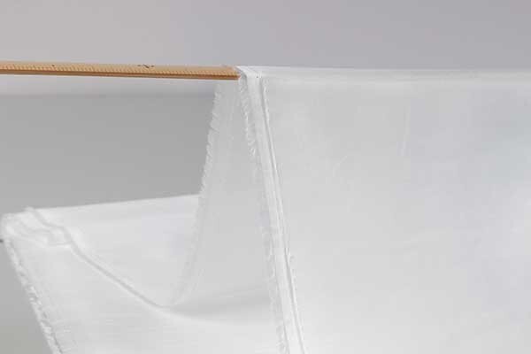 ! polyester flat lining white width :110cm!5m[9773]