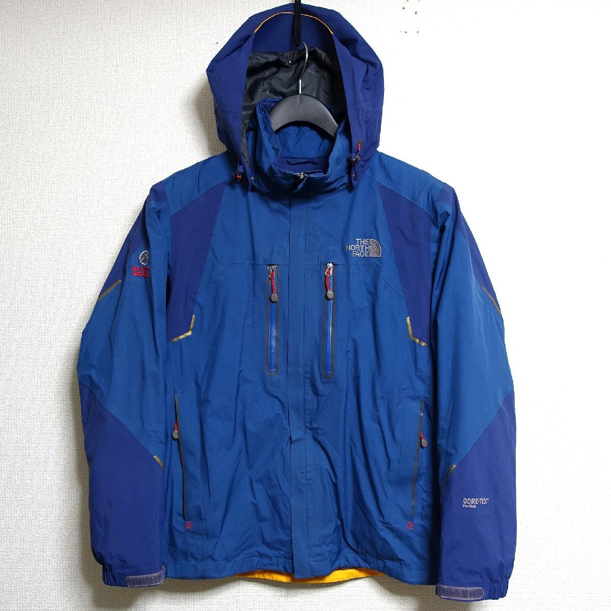 THE NORTH FACE ノースフェイス サミットシリーズ ゴアテックス GORE-TEX マウンテンパーカー メンズ Sサイズ 正規品 ブルー A5010_画像1