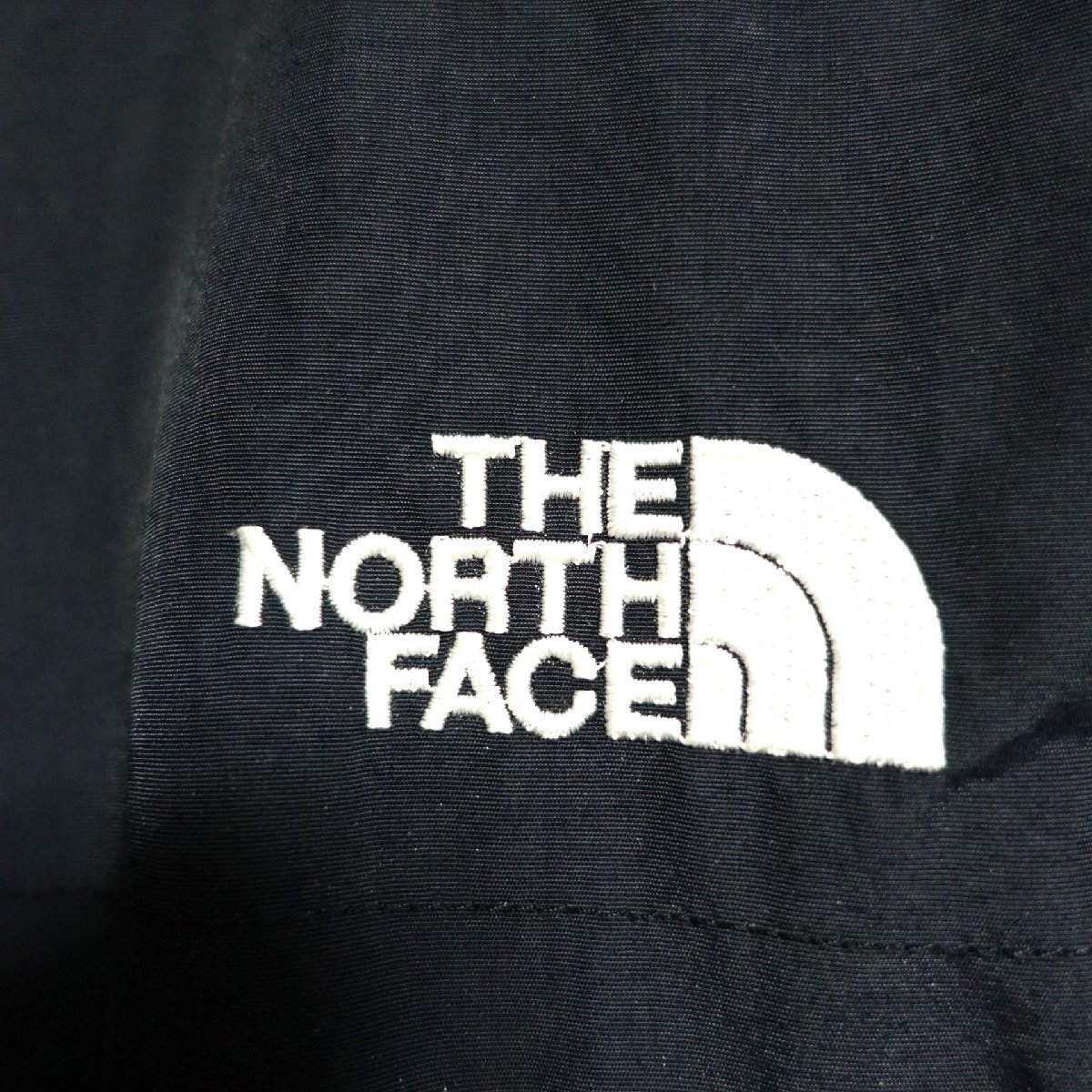 THE NORTH FACE ノースフェイス 腕ロゴ マウンテンパーカー メンズ Lサイズ 正規品 ブラック A5051_画像4