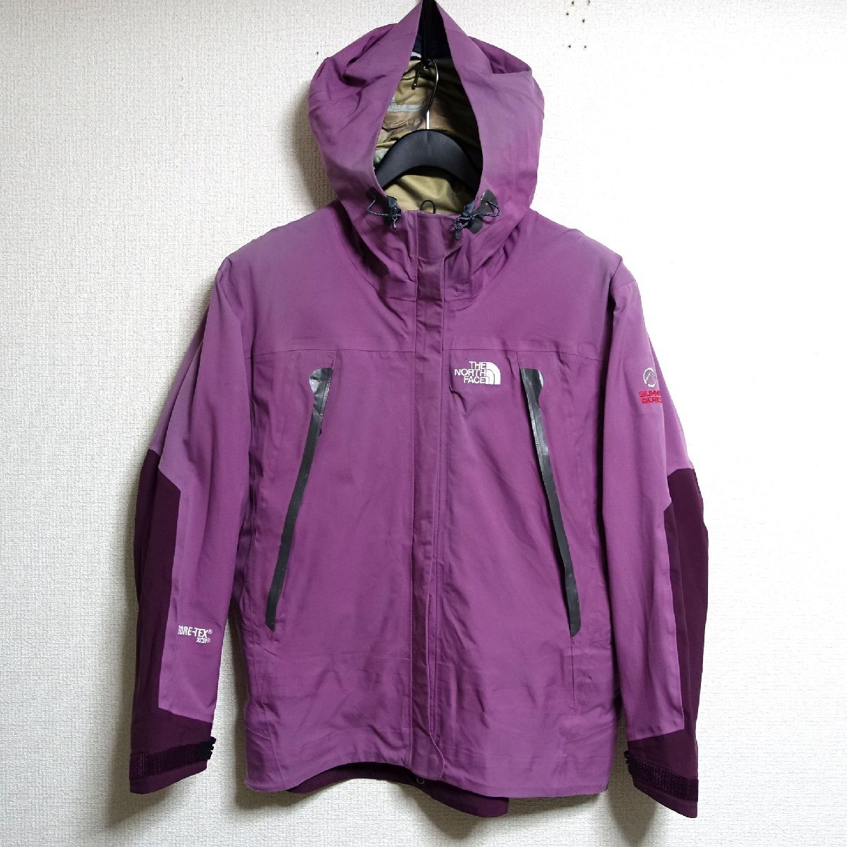 THE NORTH FACE ノースフェイス サミットシリーズ ゴアテックス マウンテンパーカー レディース Lサイズ 正規品 パープル A5059_画像1