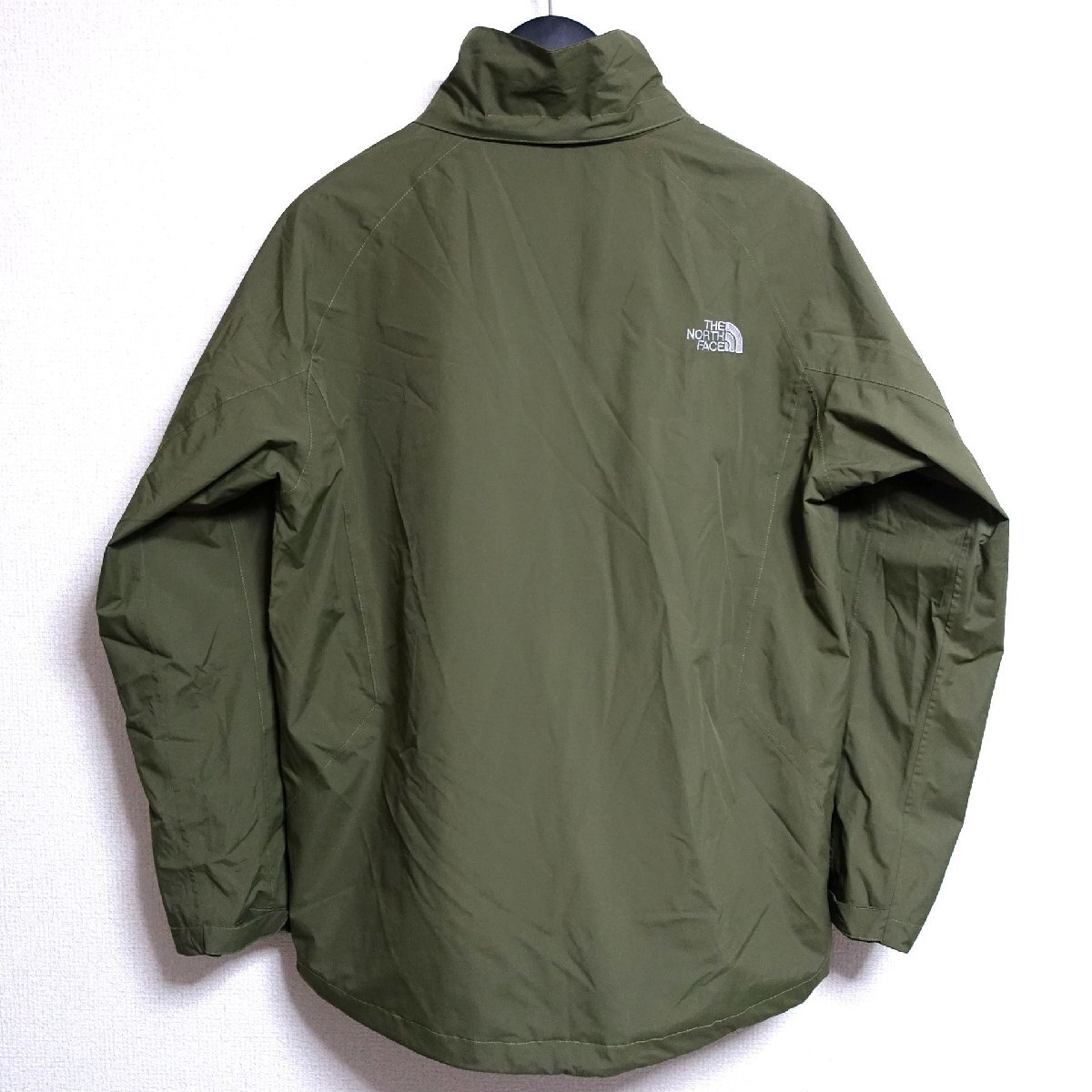 THE NORTH FACE ノースフェイス ゴアテックス GORE-TEX マウンテンジャケット メンズ Lサイズ 正規品 オリーブ カーキ A5083の画像2