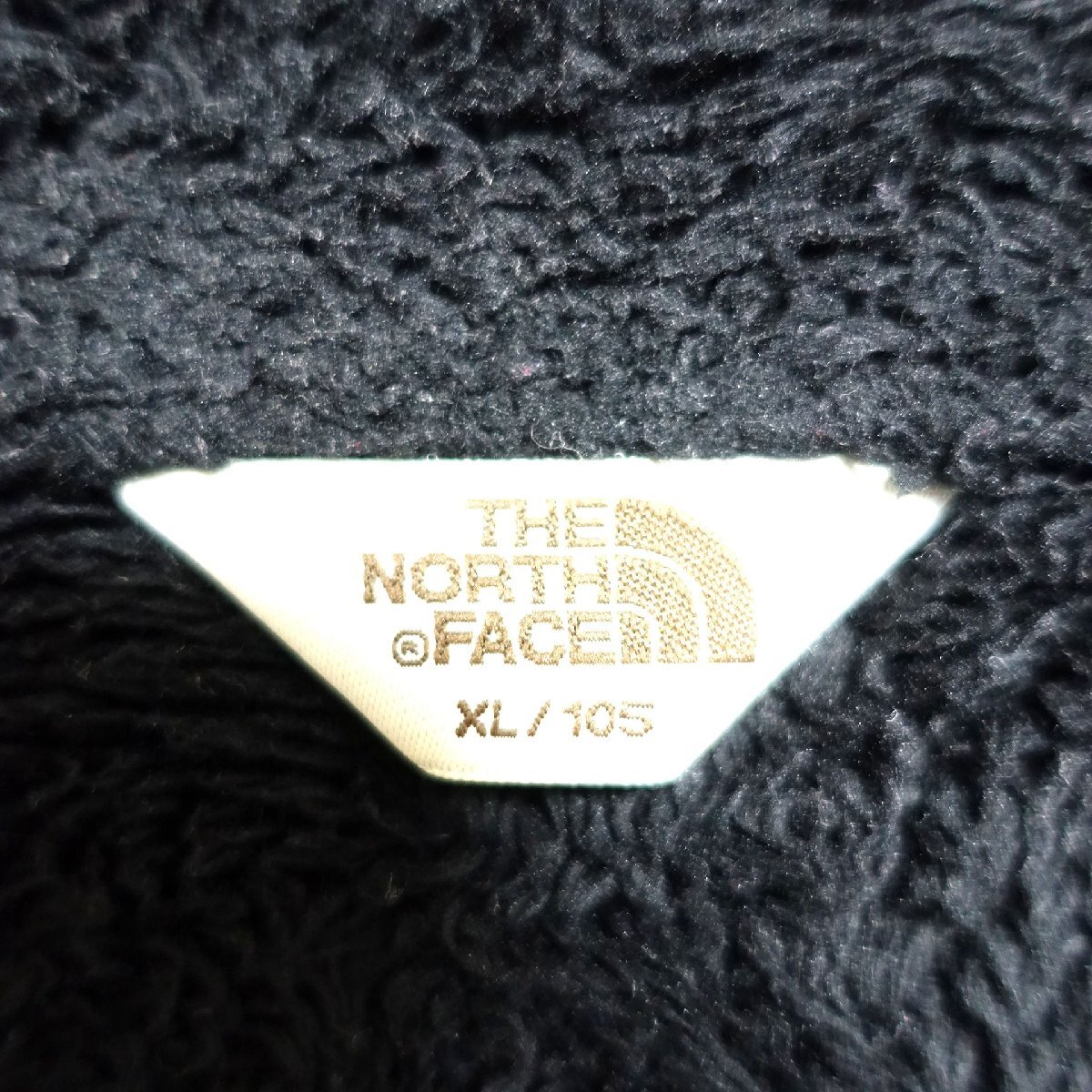THE NORTH FACE ノースフェイス フリース ジャケット メンズ XLサイズ 正規品 ブラック A5101の画像6