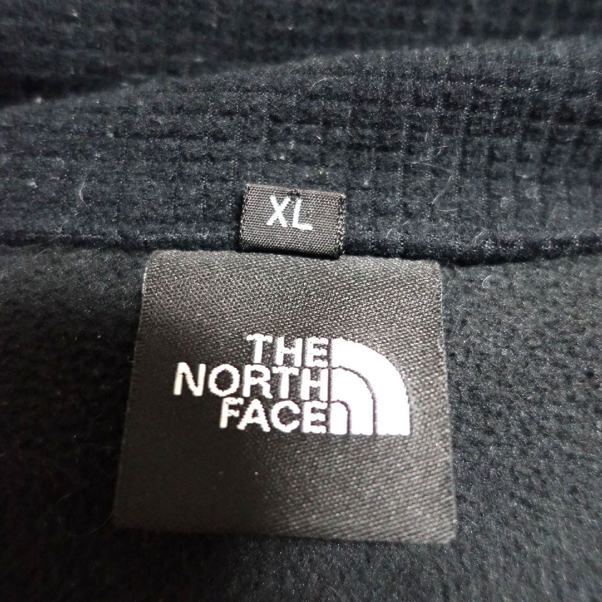 THE NORTH FACE ノースフェイス フリース ジャケット メンズ XLサイズ 正規品 ブラック A5106の画像5