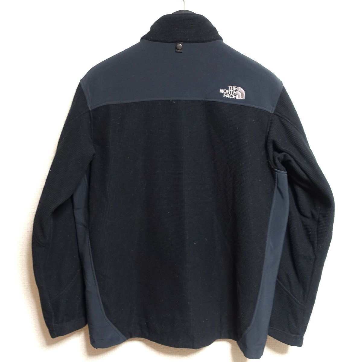 THE NORTH FACE ノースフェイス フリース ジャケット メンズ XLサイズ 正規品 ブラック A5106の画像2