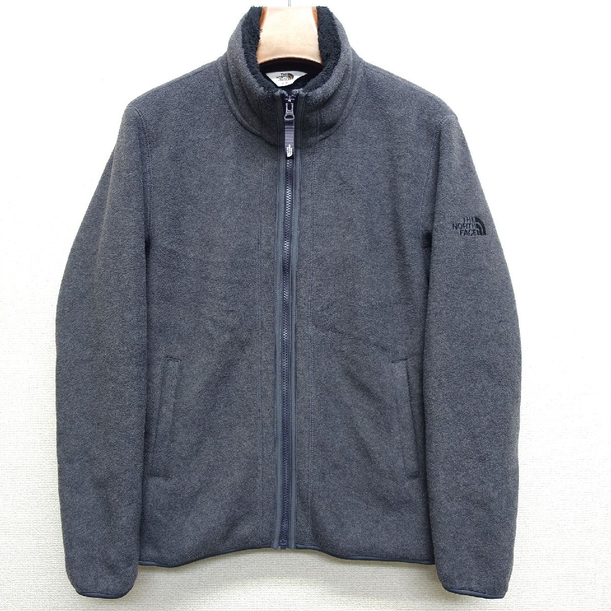 THE NORTH FACE ノースフェイス フリース ジャケット メンズ Mサイズ 正規品 グレー A5126の画像1