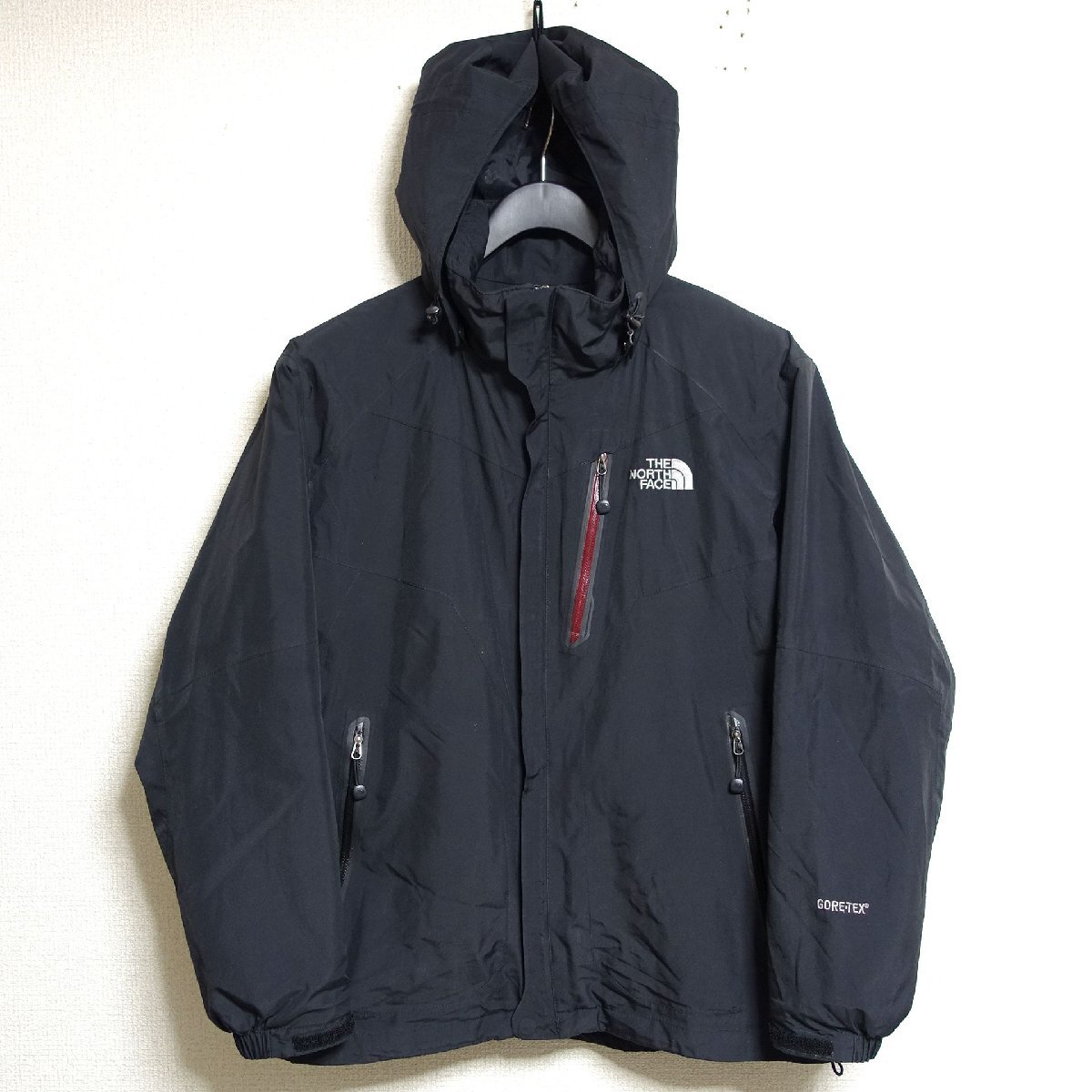 THE NORTH FACE ノースフェイス ゴアテックス GORE-TEX マウンテンパーカー メンズ Mサイズ 正規品 ブラック A5168の画像1