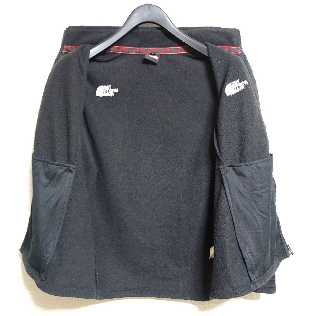 THE NORTH FACE ノースフェイス フリース ジャケット レディース Mサイズ 正規品 ブラック A5185の画像3