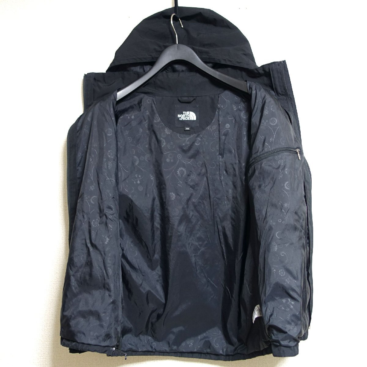 THE NORTH FACE ノースフェイス ゴアテックス マウンテンパーカー レディース XXLサイズ 正規品 ブラック A5212の画像3