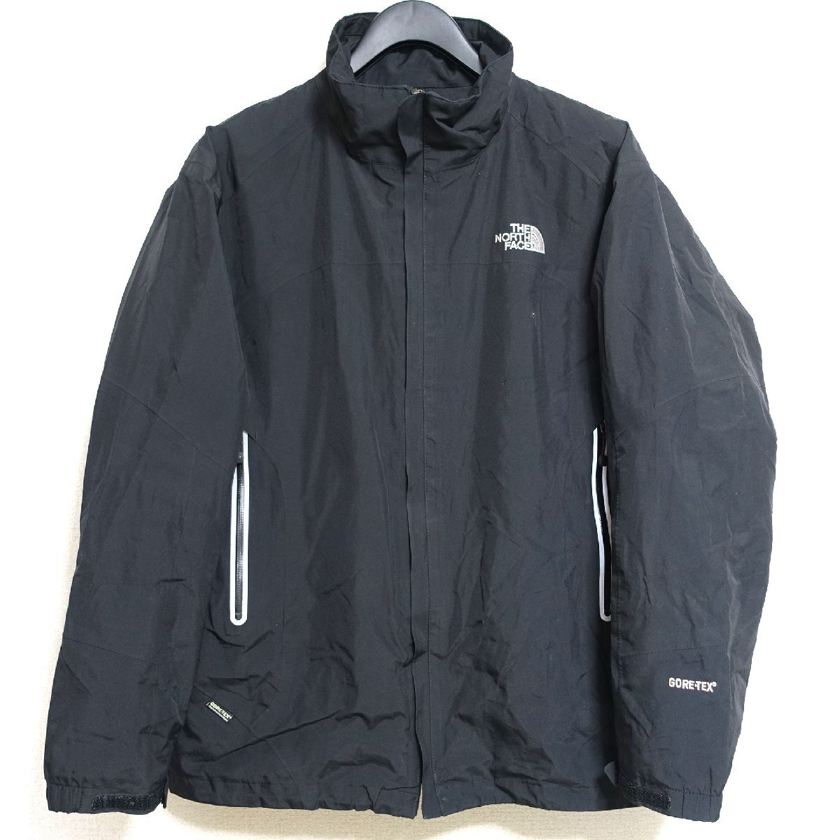 THE NORTH FACE ノースフェイス ゴアテックス GORE-TEX マウンテンジャケット メンズ XXLサイズ 正規品 ブラック A5239の画像1