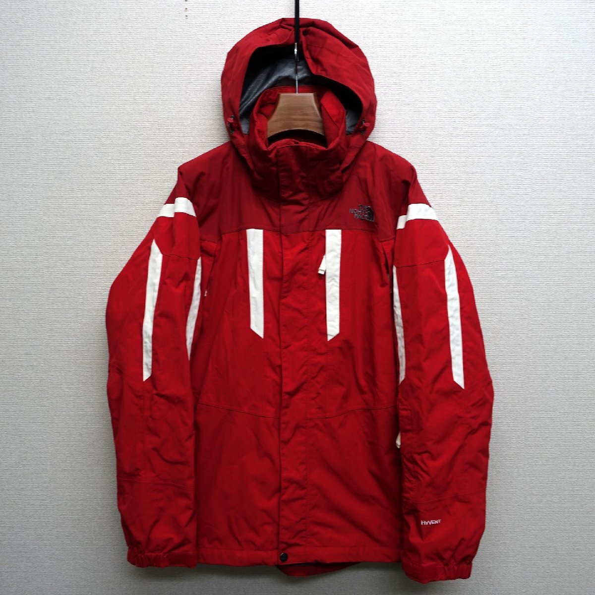 THE NORTH FACE ノースフェイス ハイベント マウンテンパーカー メンズ Lサイズ 正規品 レッド A5254_画像1