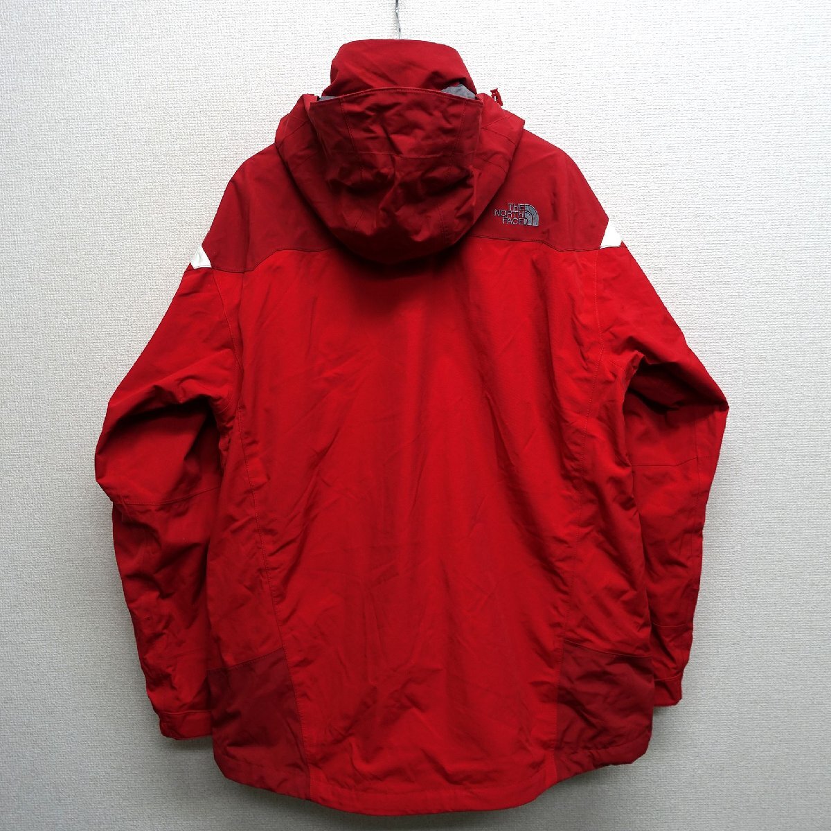 THE NORTH FACE ノースフェイス ハイベント マウンテンパーカー メンズ Lサイズ 正規品 レッド A5254_画像2